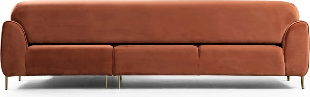Kënd divan-krevat Atelier del Sofa, kënd i djathtë, ngjyrë kanelle (L3-Chl)