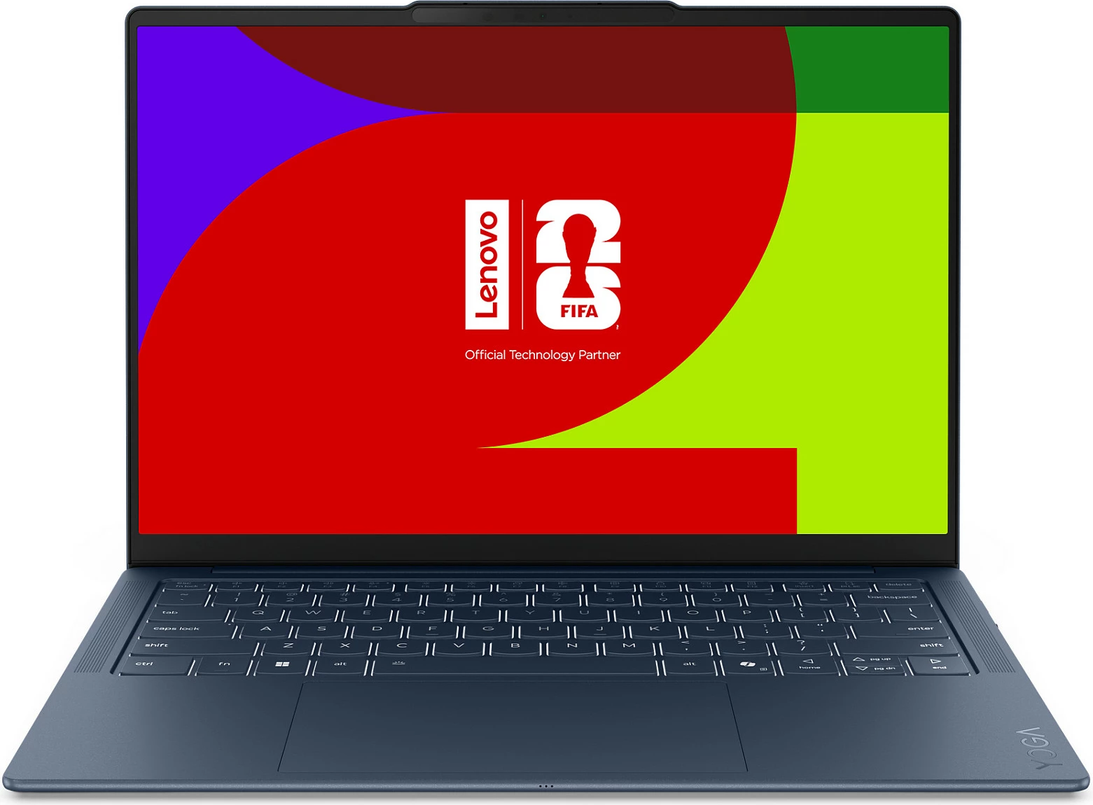 Laptop Lenovo Yoga 7 Slim, Snapdragon X2P-42-100, 16GB RAM, 1TB SSD, Windows 11 Home, blu e errët