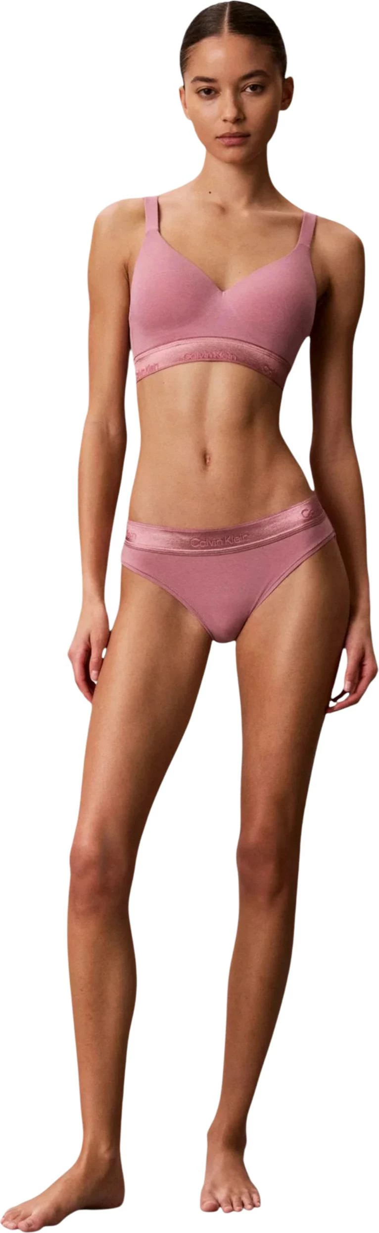 Sutjenë bralette për femra Calvin Klein Underwear LV00QF8870, vjollcë Wisteria [Madhësia: XS]