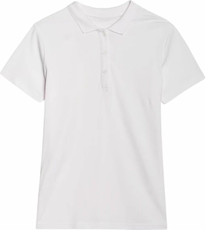 Maicë polo për femra 4F, e bardhë