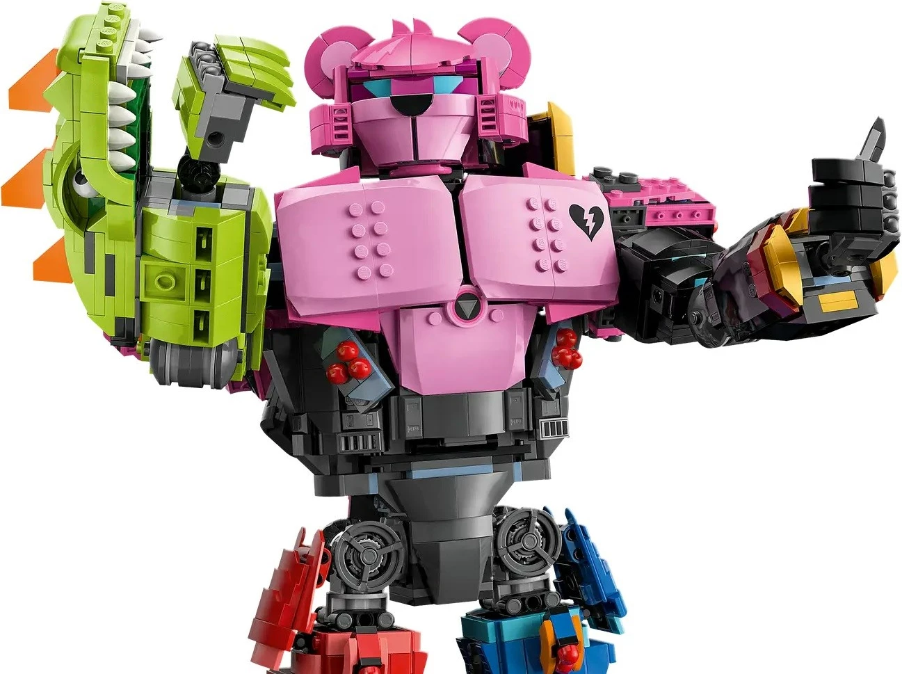 Set LEGO Fortnite Mecha Team Leader 77078, me minifigurë, shumëngjyrësh