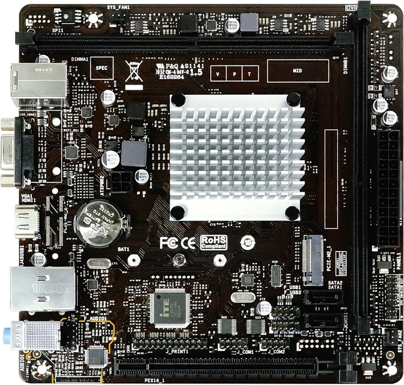 Pllakë amë Biostar J4125NHU mini ITX