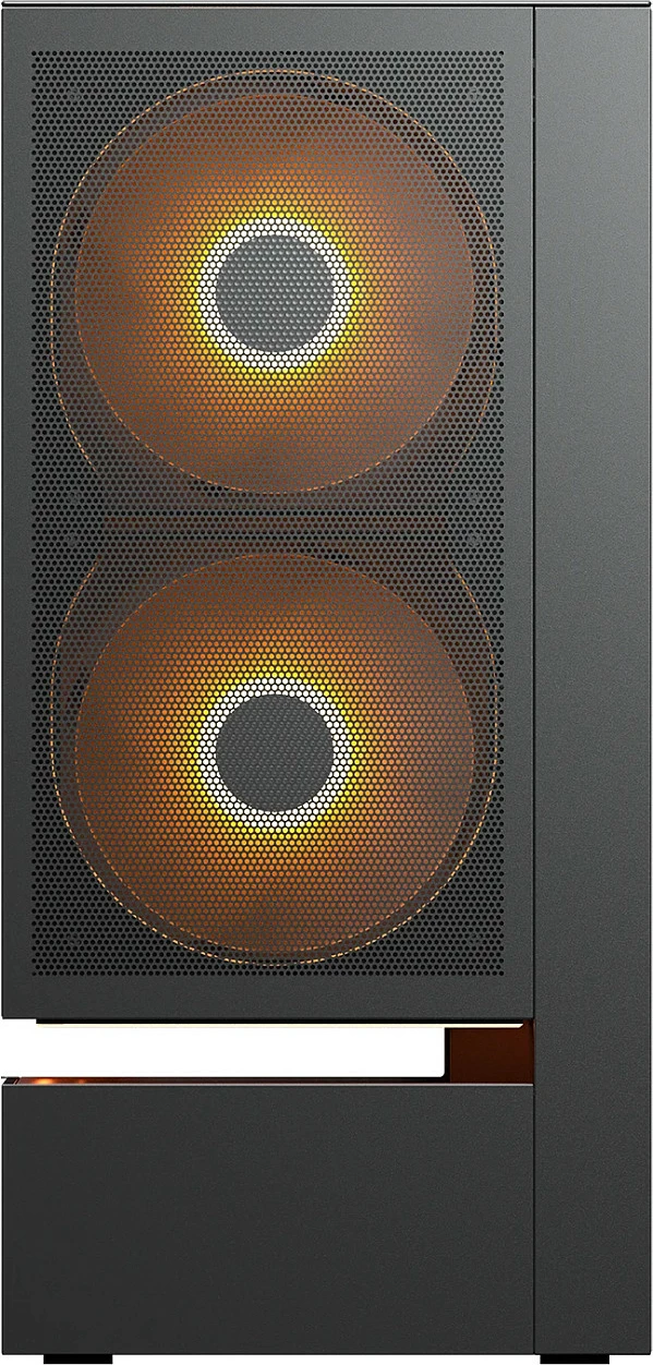 Kasë COUGAR CFV235 Mesh ARGB Midi Tower, ATX/microATX/Mini-ITX, xham i temperuar, e zezë