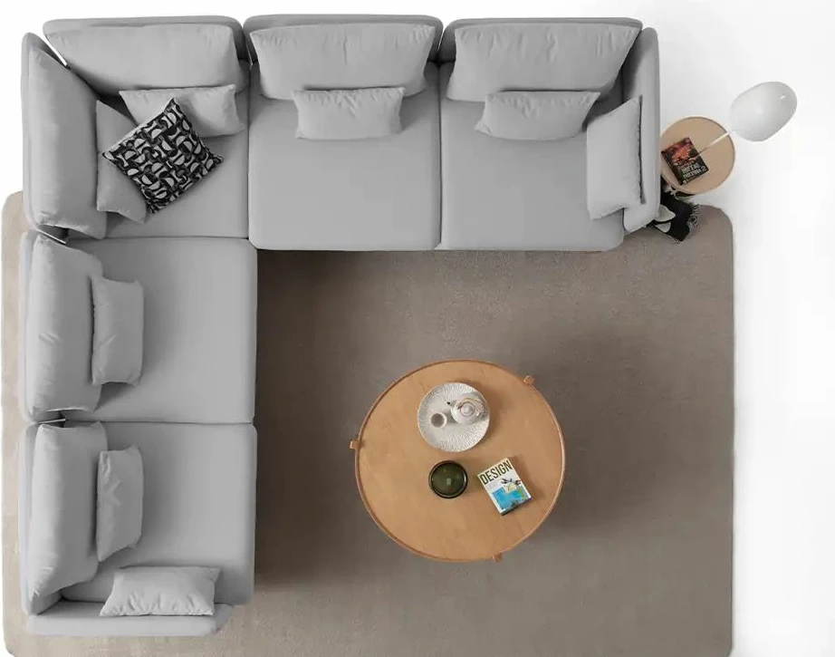 Këndare Flexy L, ngjyrë gri, Atelier del Sofa
