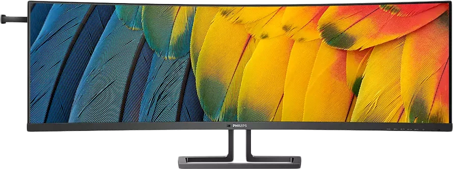 Monitor Philips 45B1U6900C 45\" i lakuar VA, 32:9, 5120x1440, 75Hz, USB-C, KVM, i zi