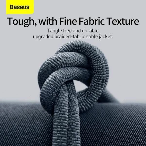 Kabllo USB-C në Lightning Baseus Crystal Shine 1.2 m 2.4A USB 2.0, e zezë, 1 copë