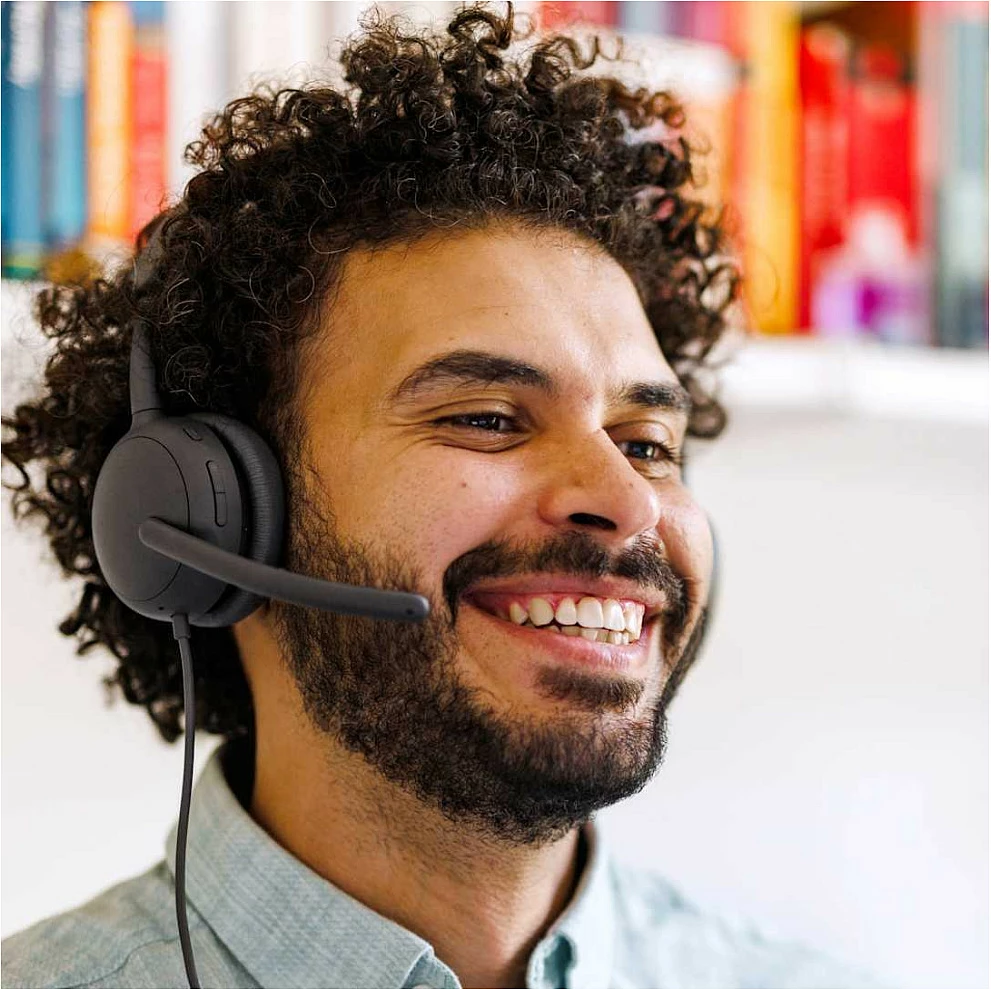 Kufje Logitech Zone Wired 2, USB-C/USB-A, me mikrofon, grafit