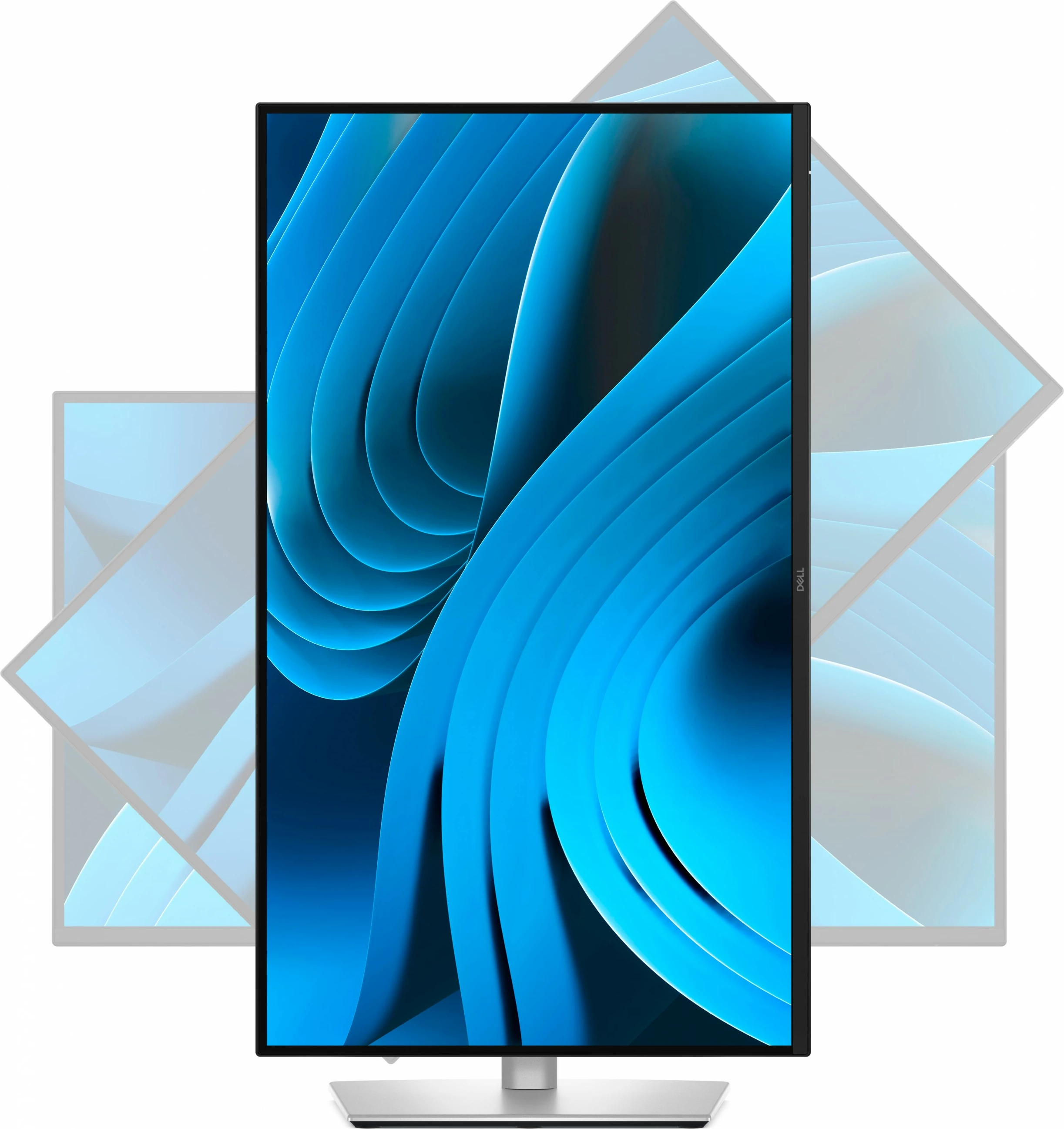 Monitor DELL Pro Plus P2725DE 27 inch QHD LCD, zi, argjendtë