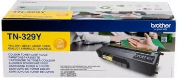 Toner, Brother TN-329Y, rendiment 5,500–8,800 faqe, e verdhë