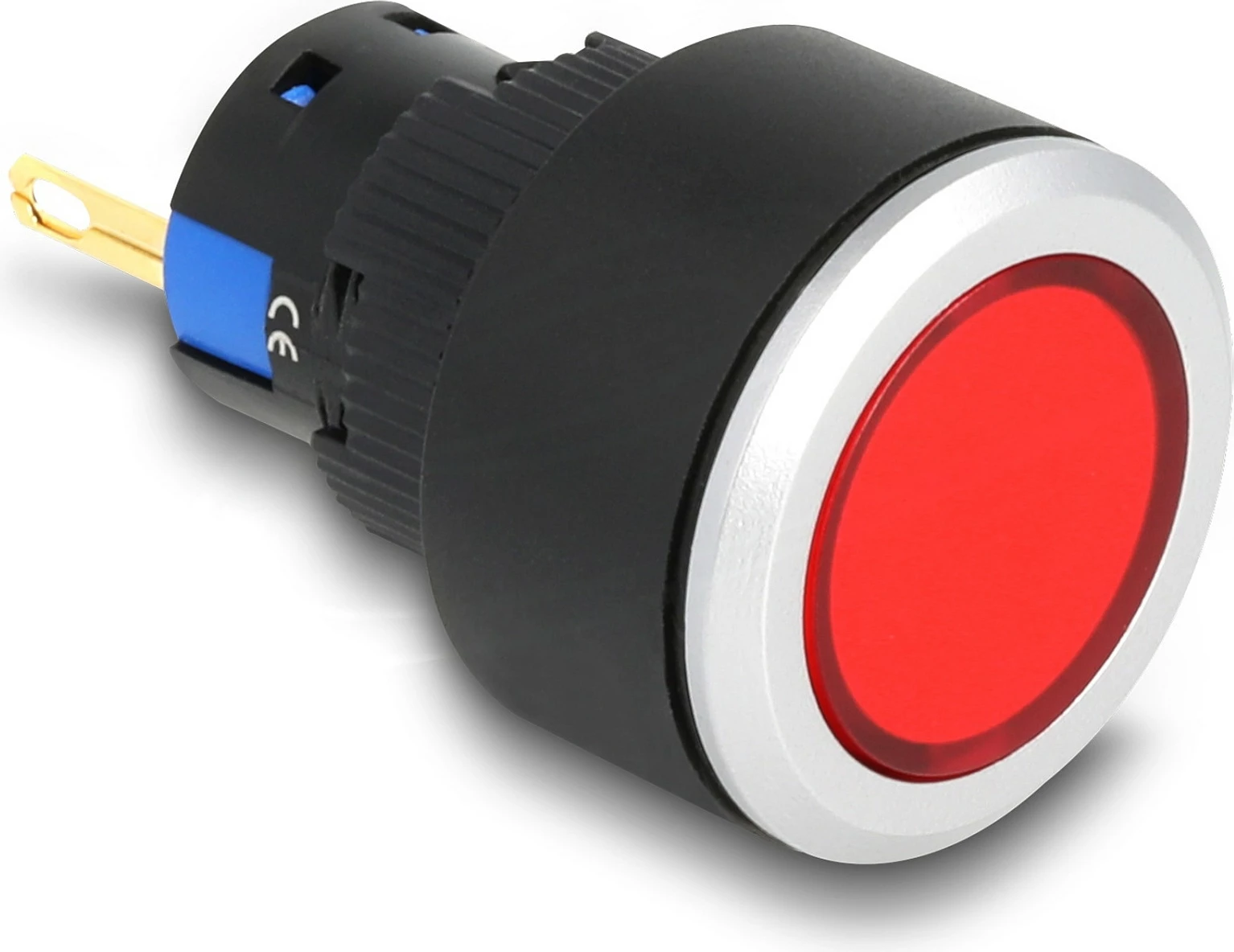 Llambë sinjalizuese LED DeLOCK 16 mm, 250 V AC, e kuqe