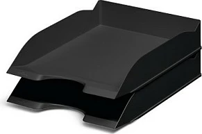 Tabakë dokumentesh Durable ECO A4, plastikë e ricikluar, e zezë