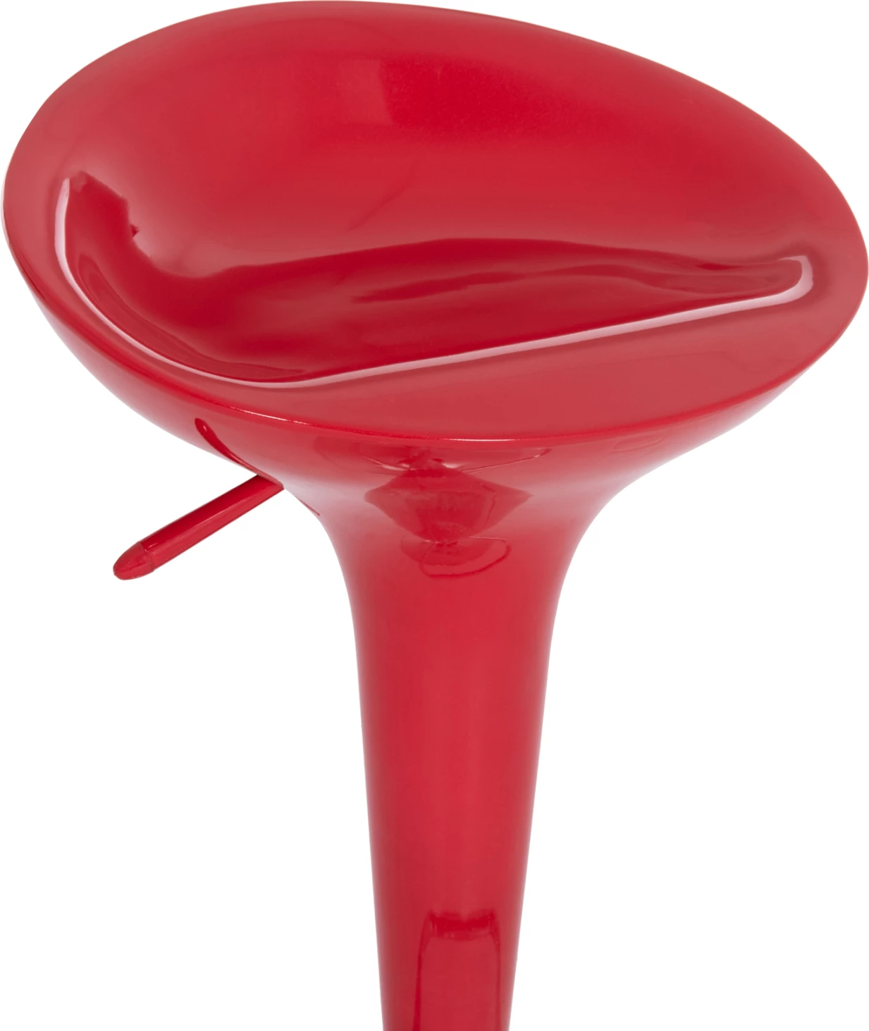 Karrige për bar rrotulluese Daisy, ABS e kuqe me ngritje, set prej 2 copësh, FH200.24, 44x38x85cm