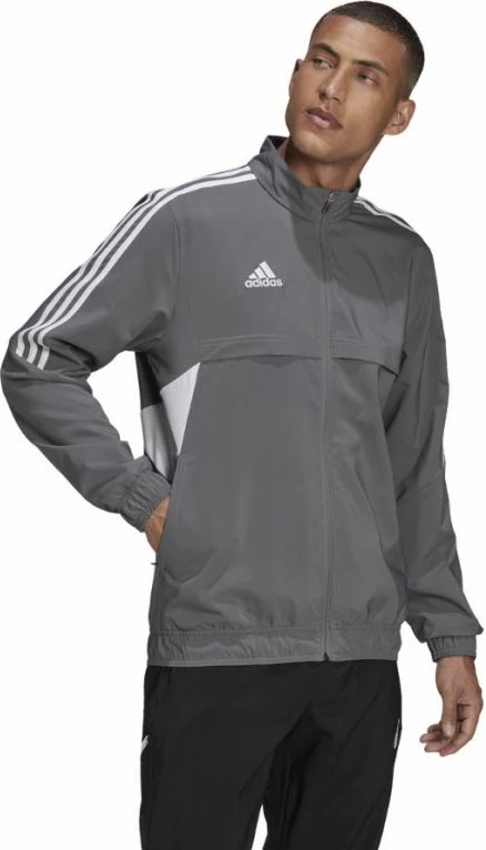 Duks adidas për meshkuj, gri [Madhësia: L]