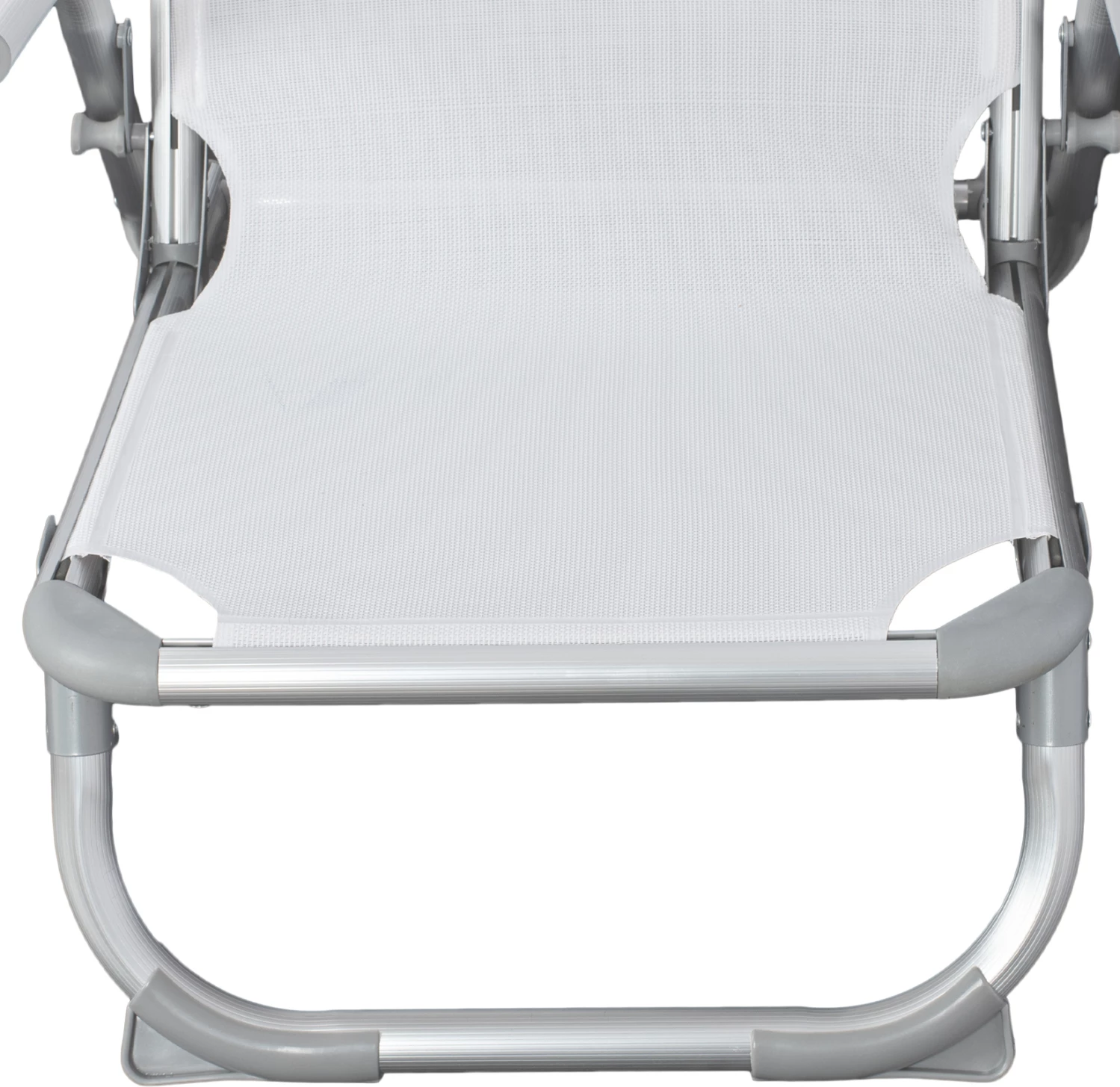 Karrige për plazh, tip i rëndë, alumin, e bardhë, FH5053.03, 56x70x66 cm