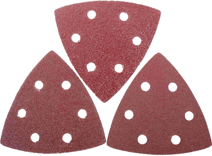 Letër zmerile trekëndore PROLINE 49153, GR 120, 93x93mm, set 5 copë