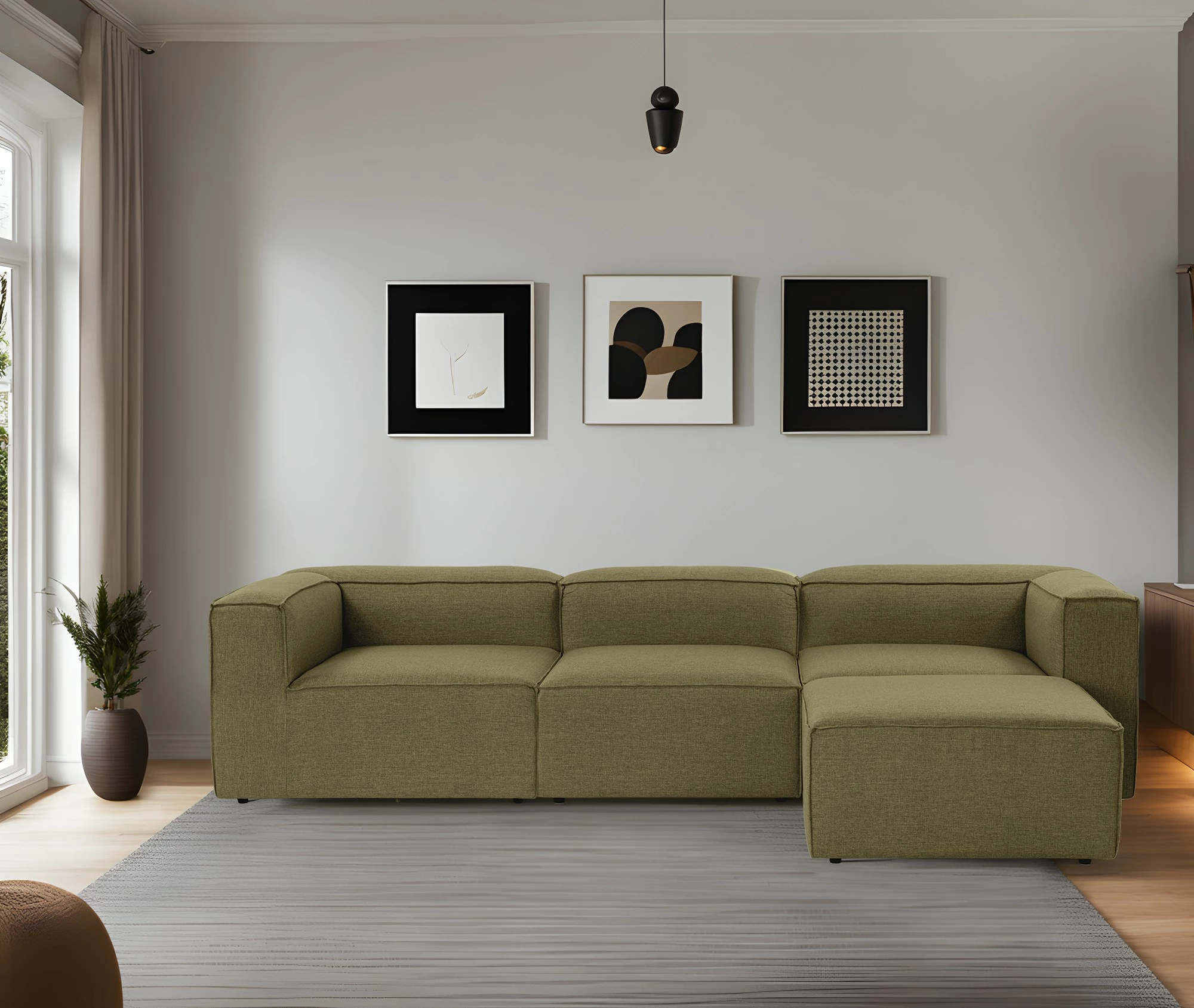 Këndare Atelier del Sofa, ngjyrë e gjelbër