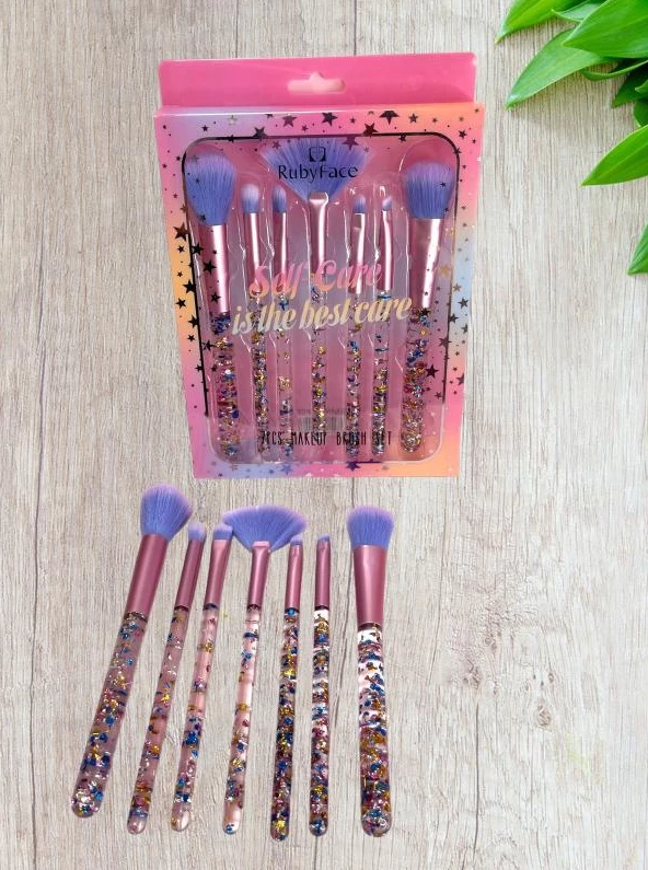 Set brusha Ruby Face, 7 copë