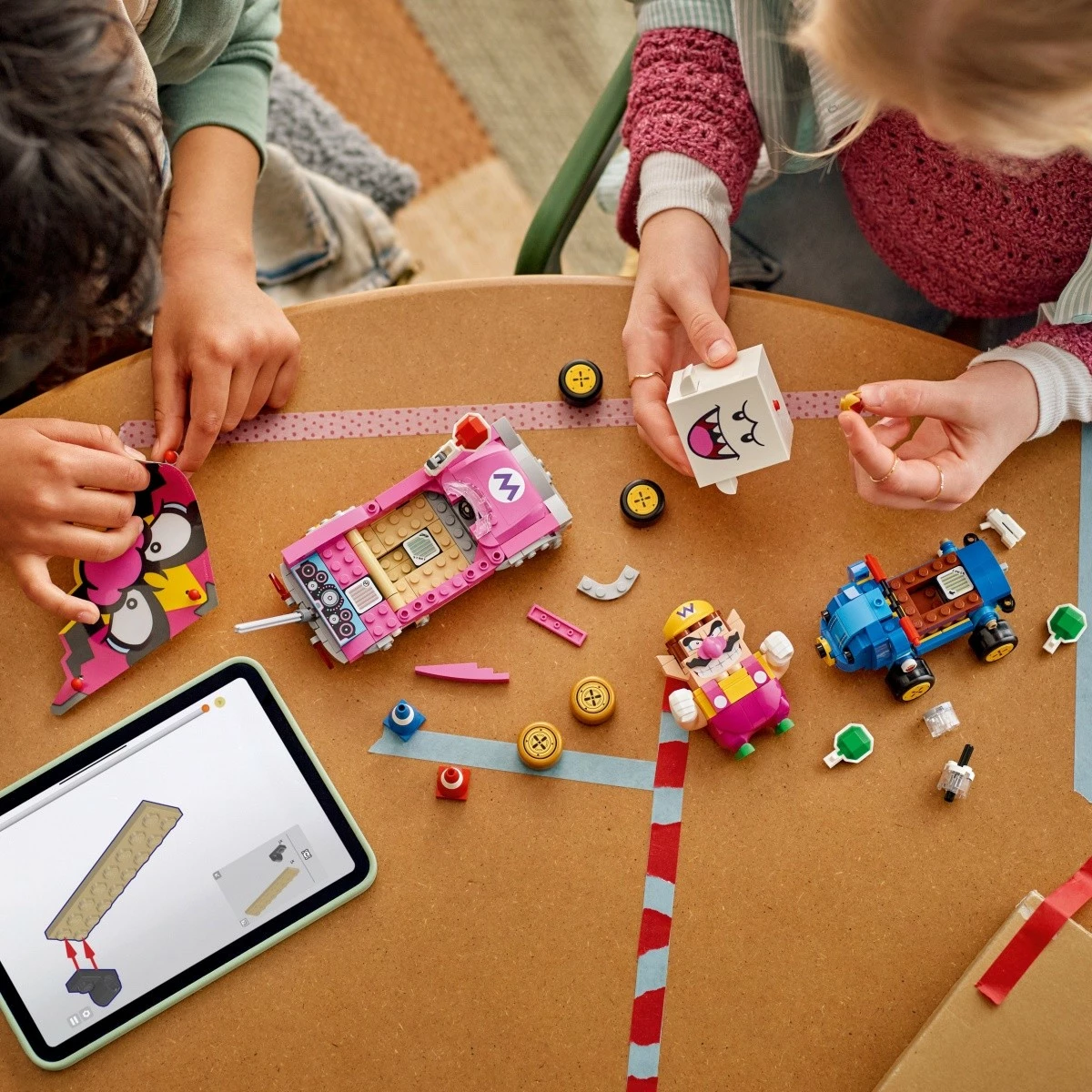 Set LEGO Super Mario Mario Kart 72038, Wario dhe King Boo, 512 pjesë