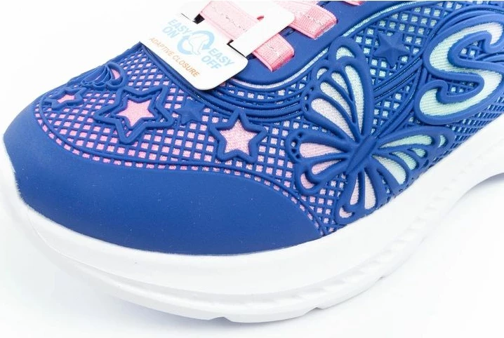 Atlete për fëmijë Skechers për femra, me shkëlqim