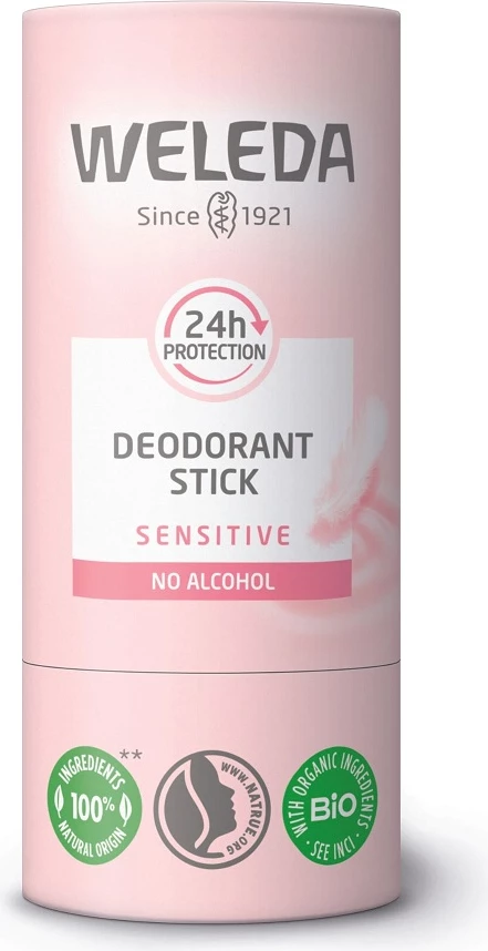 Deodorant në stick Weleda për femra për lëkurë të ndjeshme, 50g