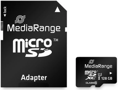 Kartelë memorie MediaRange MR945 128GB MicroSDXC Class 10 UHS-I e zezë