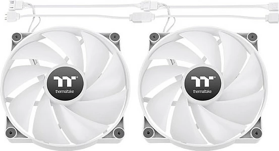 Ventilator kasë Thermaltake CT200 ARGB Sync, 200mm, 4-pin, i bardhë