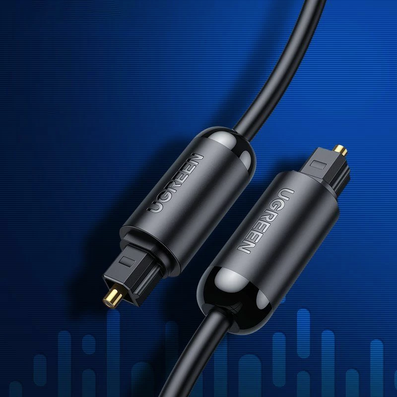 Kabllo optike Toslink Ugreen UGR596BLK 1.5m, e zezë