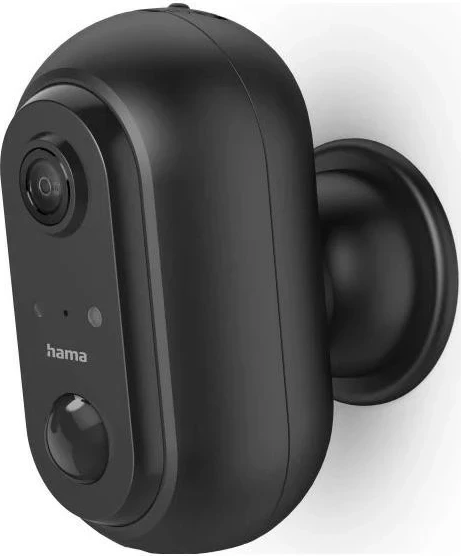 Kamerë monitorimi Hama 176615, wireless, Full HD, microSD, e zezë