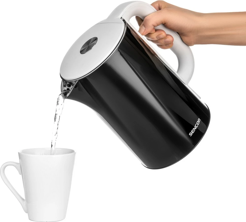Vluese Uji me termorregullues 1.7l Sencor SWK 1592BK, e zezë