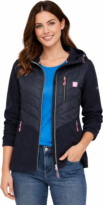 Xhemper fleece për femra Geographical Norway Tulka Navy Db Lady 0124, navy blue [Madhësia: S]