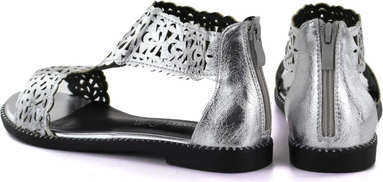 Sandale femrash M.Daszyński MR24148-2, argjendi