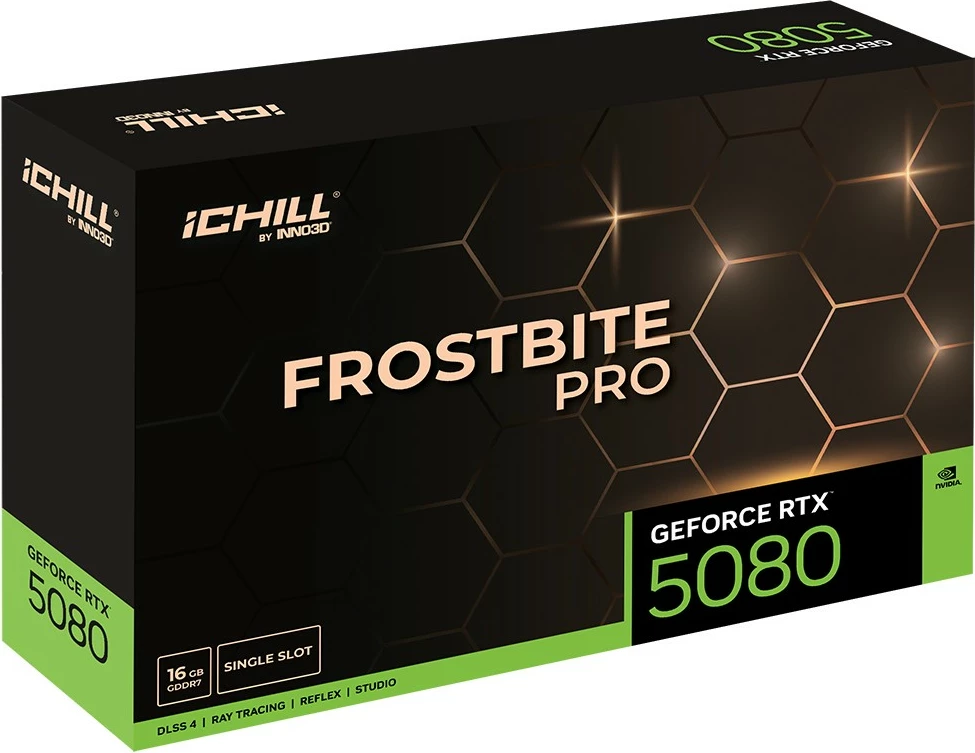 Kartelë grafike Inno3D RTX 5080 iChill Frostbite Pro 16GB GDDR7
