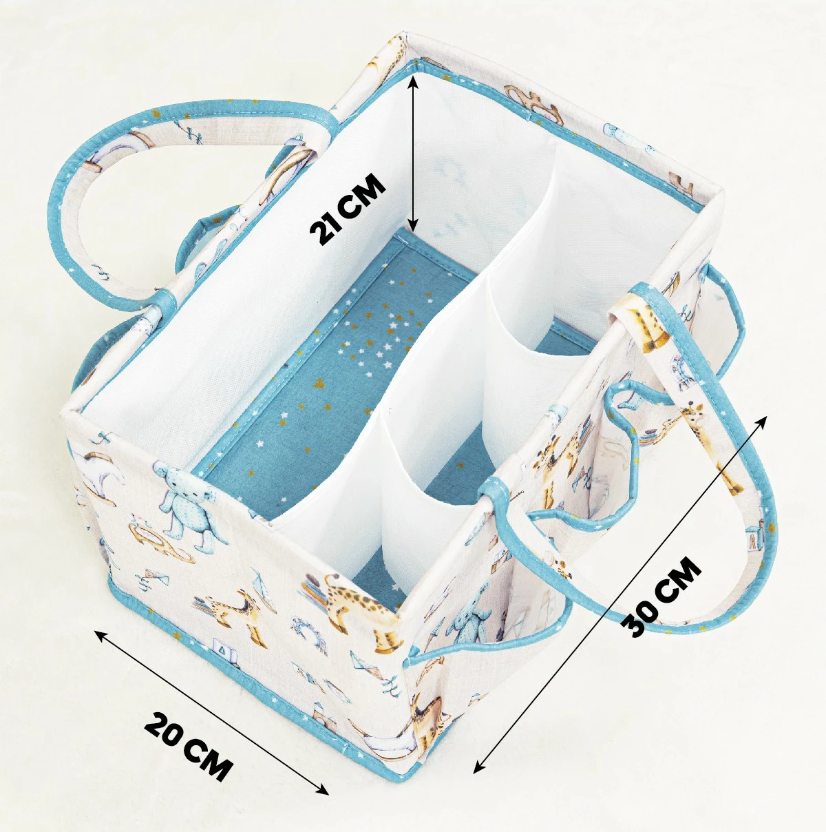 Shportë prej ndjesi, ngjyrë kaltër, Aberto Design, ALS-04348