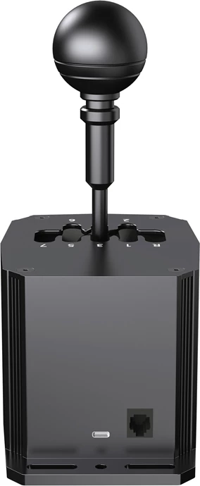 Shifter sim racing PXN SF U H 7+1 me lidhje USB-C, konstruksion metalik