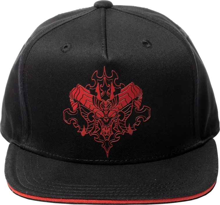 Kapele snapback Jinx Diablo Reign of Terror, 100% pambuk, rreth 56 cm, e zezë