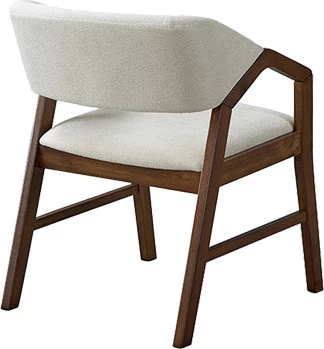 Tavolinë me karrige Eleganza-Livia, 7 copë, MDF, ngjyrë arre, 180x99x75.8cm