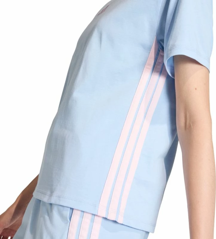 Maicë femra adidas Essentials 3-Stripes KB7119, e kaltër e çelët [Madhësia: XL]