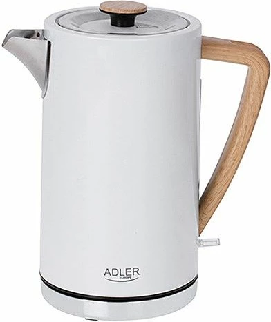 Ibrik elektrik Adler AD 1347w, i bardhë