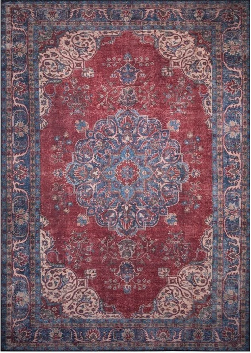 Qilim Conceptum Hypnose, Blues Chenille - Rustic AL 88, 230x330cm