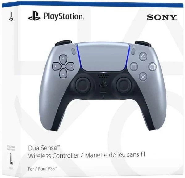 Kontrollor wireless Sony DualSense PS5, Sterling Silver