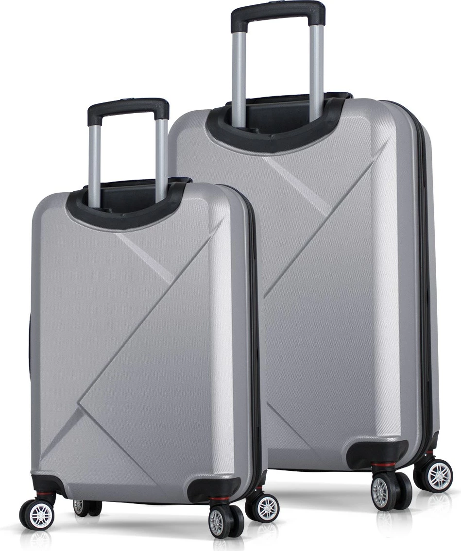 Set valixhesh (2 copë), gri, Zoozie Bags, 4896