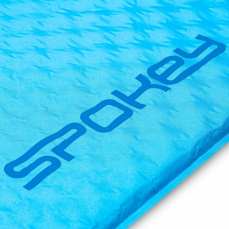 Jastëk vetëfryrës Spokey për stërvitje, blu [Madhësia: 185 x 50 x 2 cm]