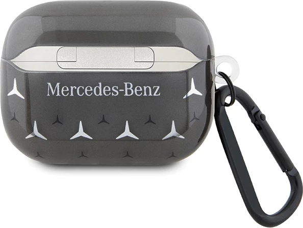Mbështjellës Mercedes MEAP28DPMGS për AirPods Pro 2, motiv ylli i madh, i zi