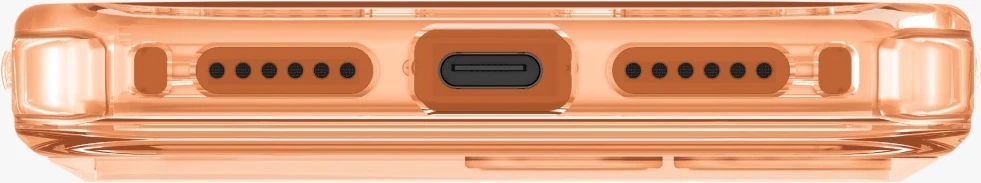 Mbështjellës UNIQ LifePro Xtreme Magclick Charging për iPhone 17 Pro Max, MagSafe, TPU/PC, portokalli