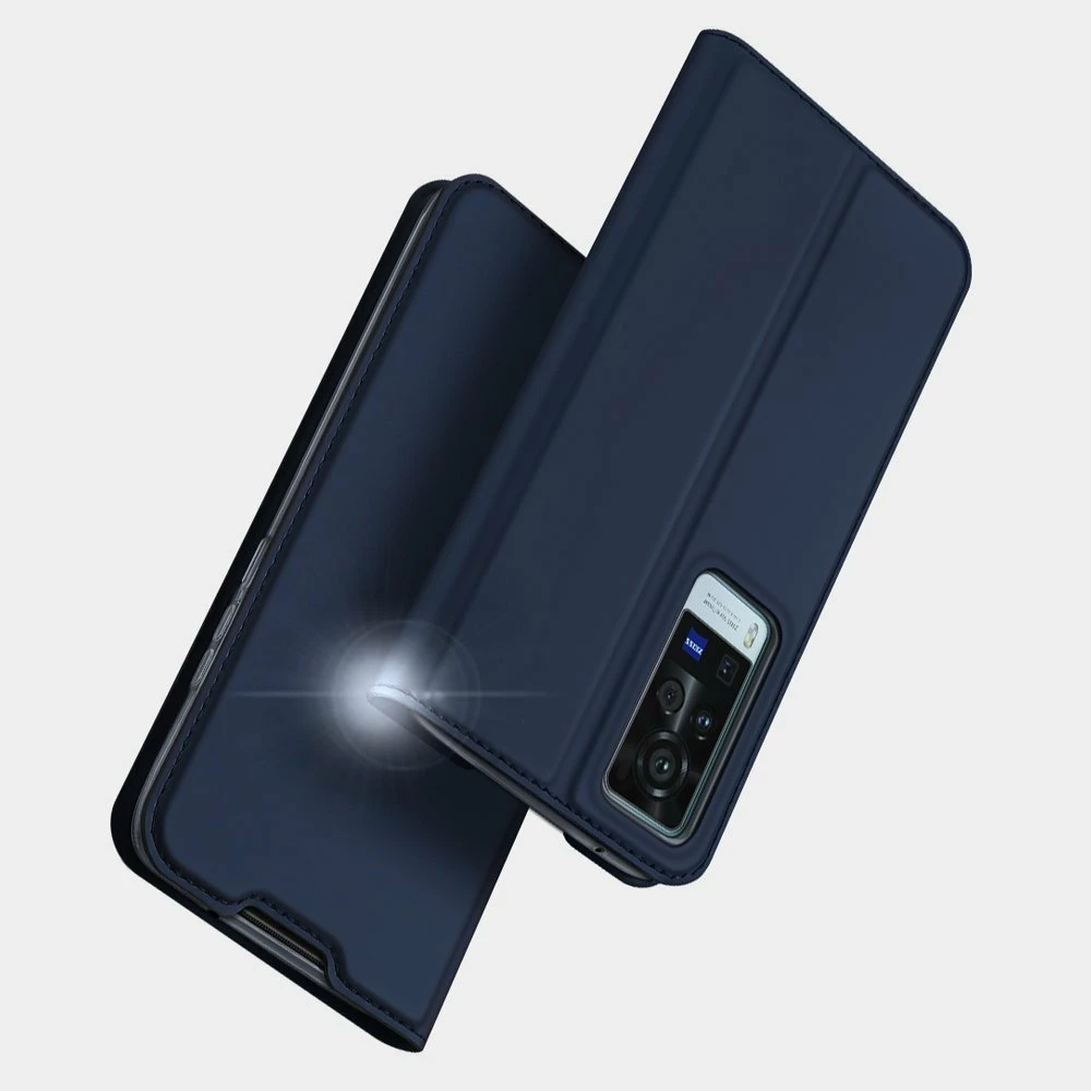 Mbështjellës Dux Ducis Skin Pro Bookcase për Vivo X60, i zi