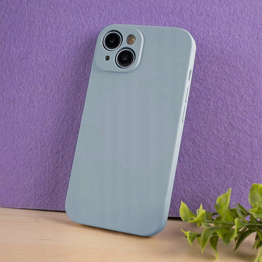 Mbështjellës Etteri Silicon Cover për Samsung Galaxy A36 5G, TPU mat, kompatibil me karikim wireless, kaltër e çelët