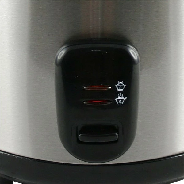 Tenxhere elektrike për oriz Emerio RCE-110118, 1.5 L, 500 W, inox/e zezë