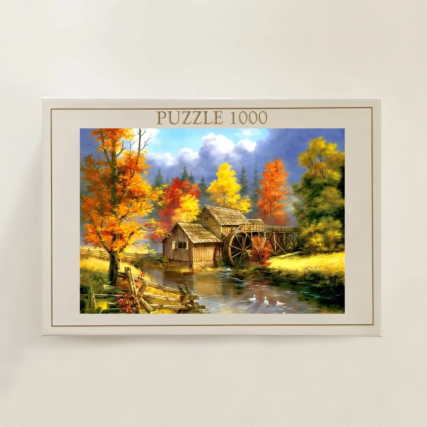 Puzzle 1000 copë, Evila Originals, shumëngjyrësh, PZL_048_1000