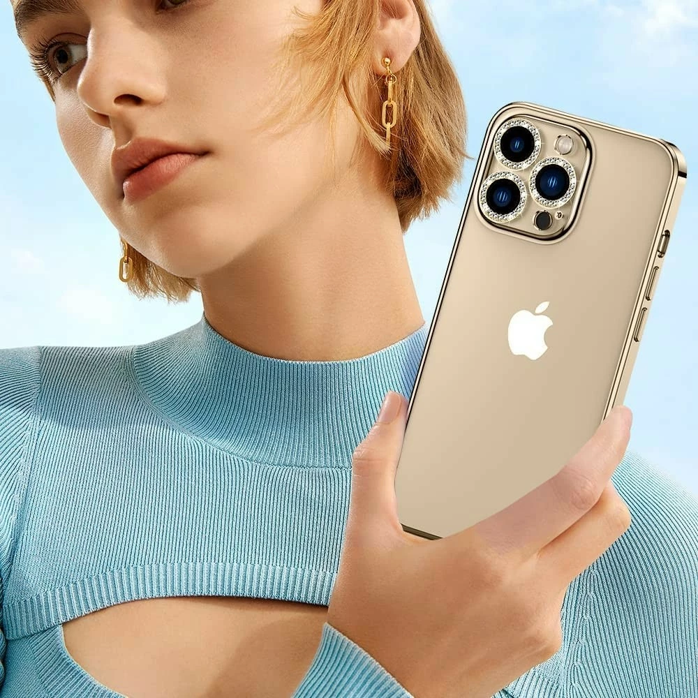 Mburojë lente për iPhone 14 Pro Max MTK Moveteck, shumëngjyrëshe