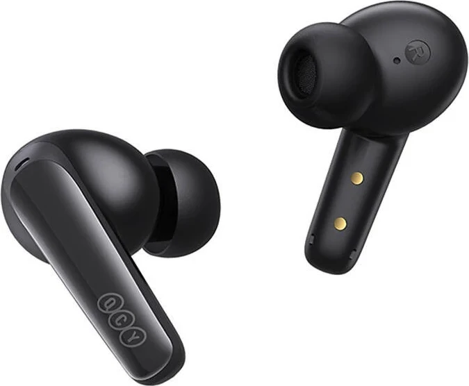 Kufje pa tela QCY T13x, me Bluetooth 5.3, të zeza
